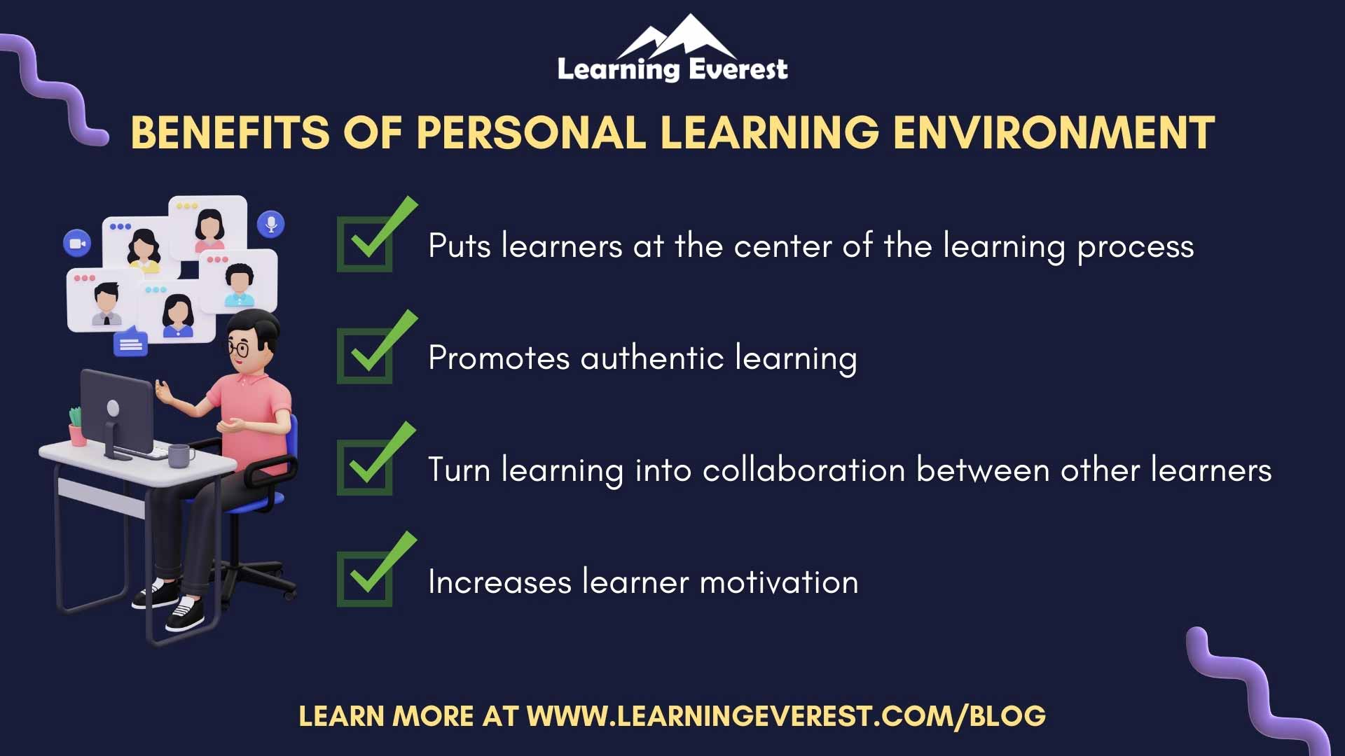 The benefits of a personal learning environment