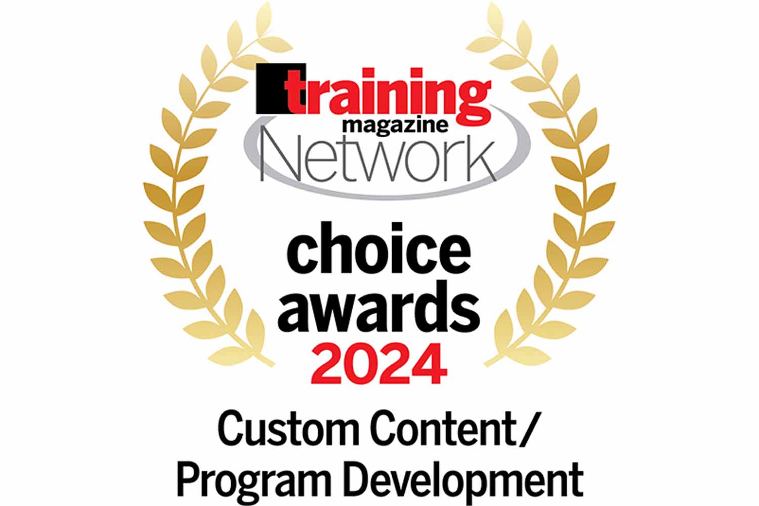 Learning Everest wins Training Magazine Network Choice Awards 2024 - Custom Content Development