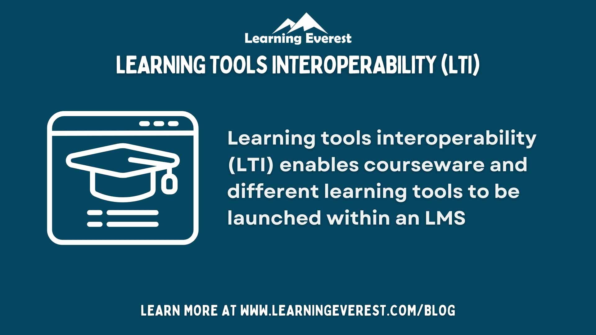 Learning Tools Interoperability (LTI)