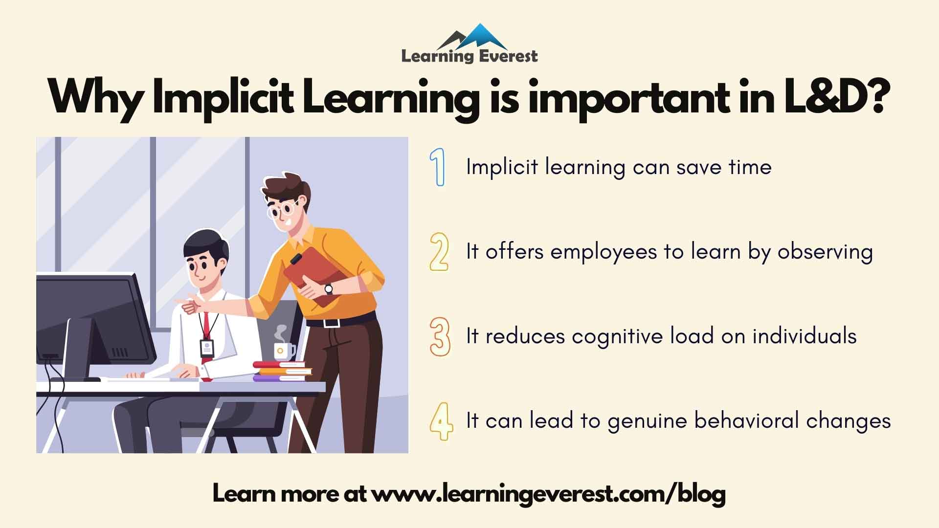 Why Implicit learning is important in Learning and Development